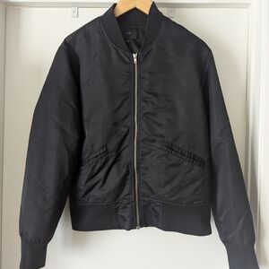 IRO Charcoal Bomber Jacket